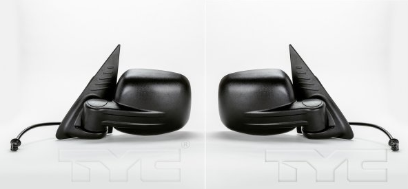 Mirror kit power adjustable, heated