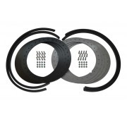 Hitsattavat Beadlock Kehät 16" - Musta. 6kpl.