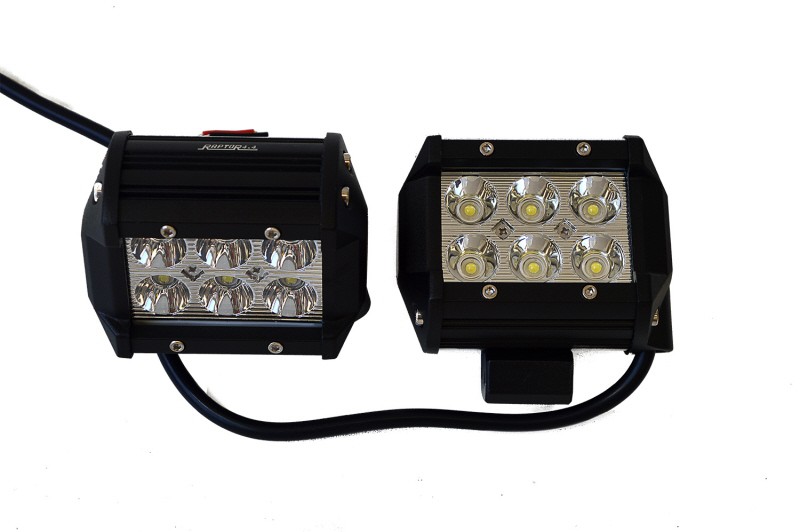 SUORAKULMAINEN LED TYÖVALO 36W, pari
