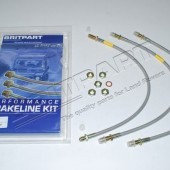 BRAKE HOSE SET +40mm non ABS -81 UNF