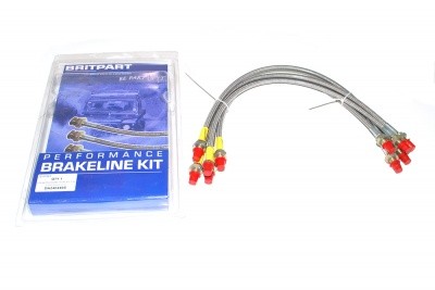 STAINLESS BRAKE HOSE KIT + 40