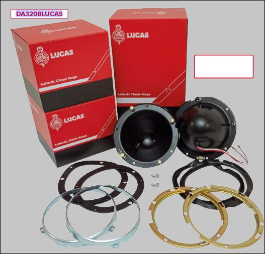 Headlamp Mounting Kit Steel (Lucas)