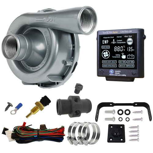 EWP Vesipumppu + ohjain 12V
