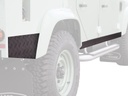 Land Rover Defender 110 (1983-2016) kynnyssuoja / musta - Front Runner