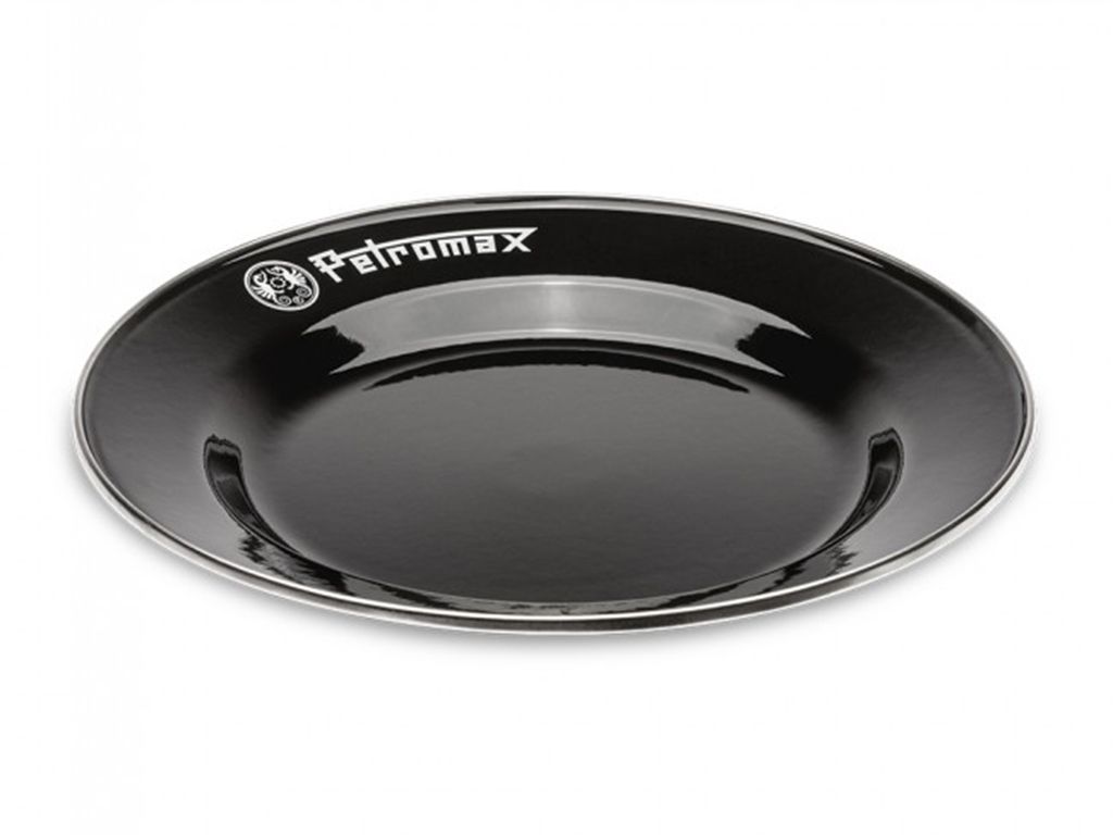 Emalilevyt / 2 kpl / musta - Petromaxilta