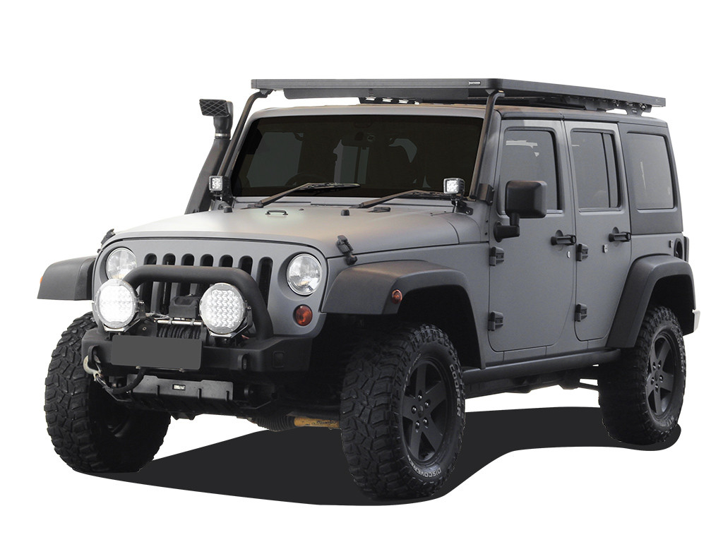 Jeep Wrangler JK 4 Door (2007-2018) Extreme Slimline II kattotelinesarja - Front Runner