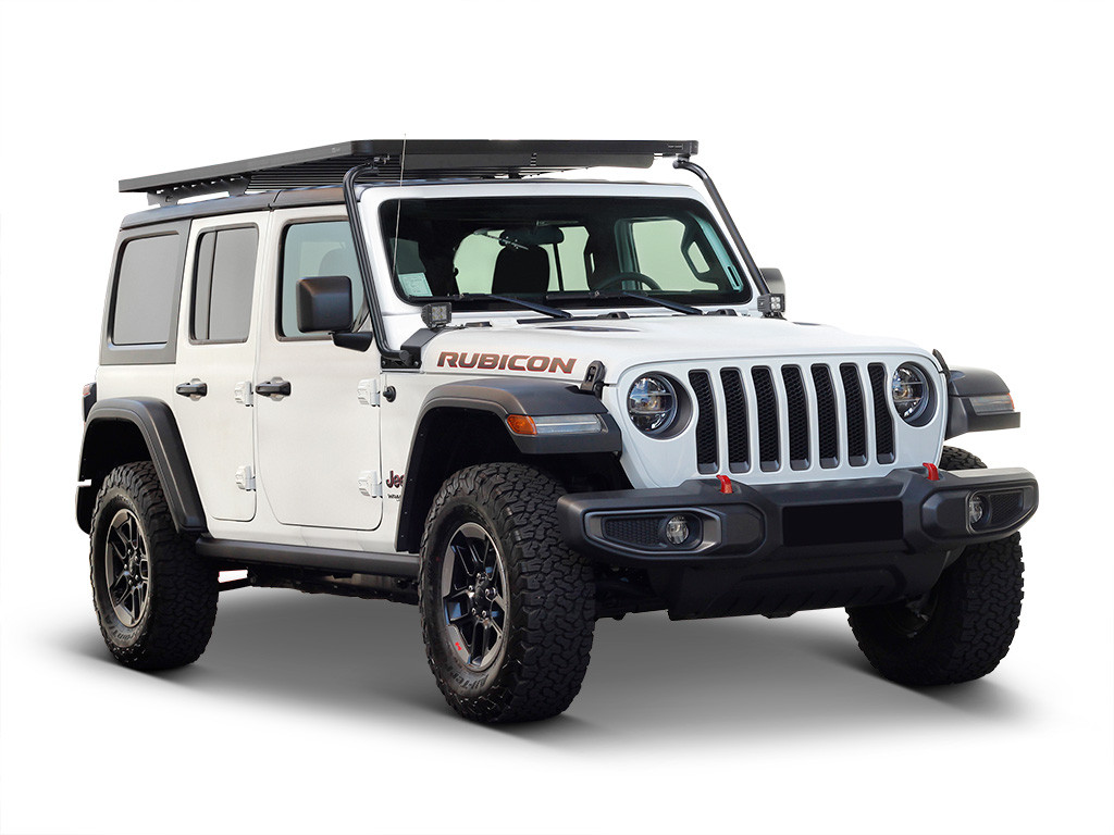 Jeep Wrangler JL 4-ovinen Mojave/Diesel (2018-nykyinen) Extreme Slimline II kattotelinesarja - Front Runner