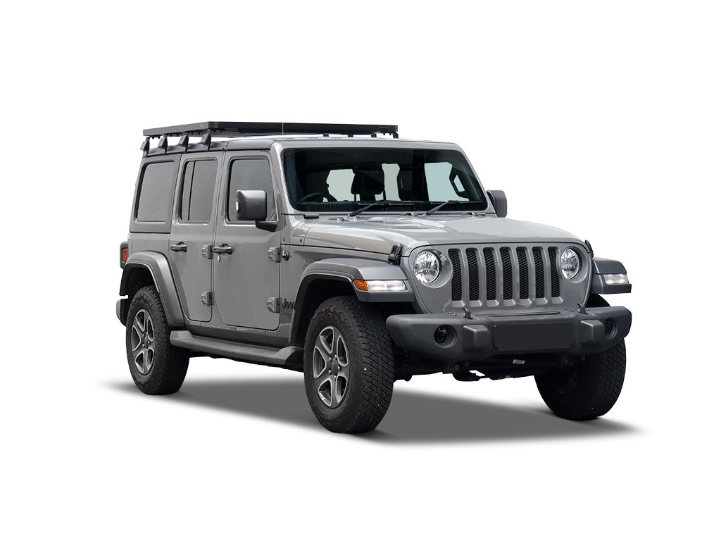 Jeep Wrangler JL 4 Door (2018-nykyinen) Slimline II 1/2 Roof Rack Kit / Tall - Front Runner