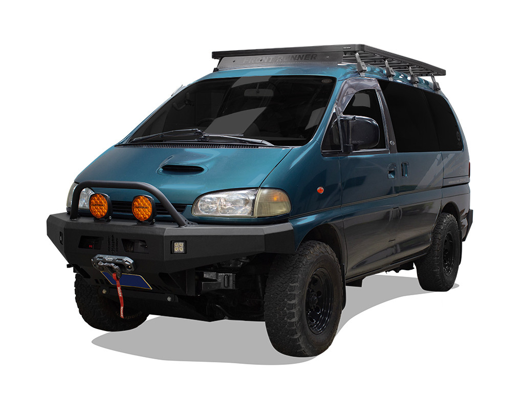Mitsubishi Delica Space Gear L400 (1994-2007) Slimline II kattotelinesarja - Front Runner