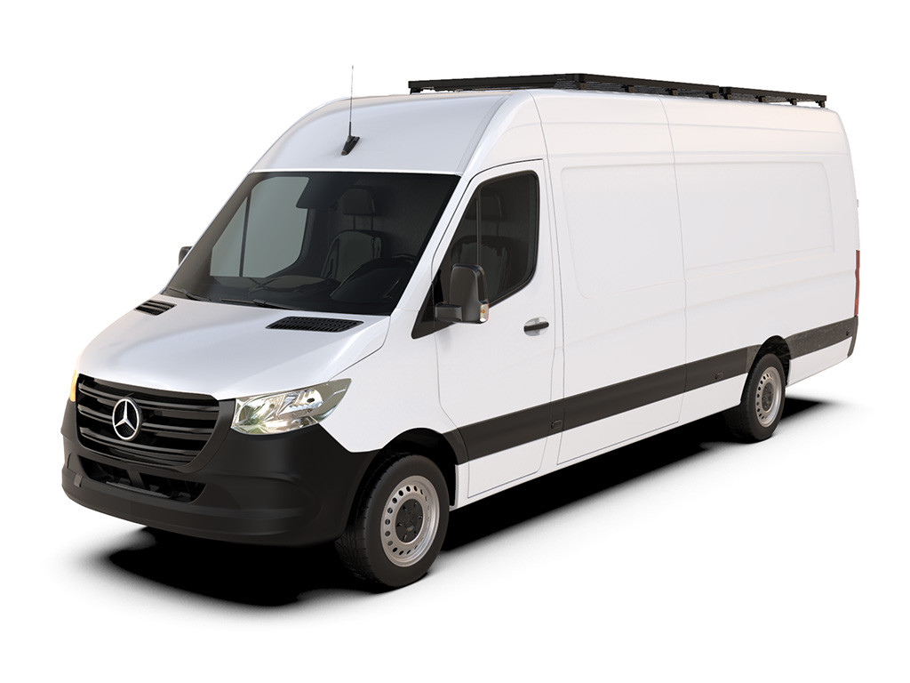 Mercedes Benz Sprinter 170in/L3/LWB Akseliväli ja OEM-telat (2006-nykyinen) Slimline II -kattotelinesarja / Tall - Front Runner