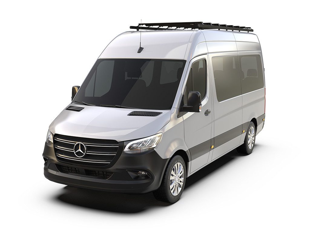 Mercedes-Benz Sprinter (L2H2/144in MWB/High Roof) (2006-Current) Slimpro Roof Rack Kit