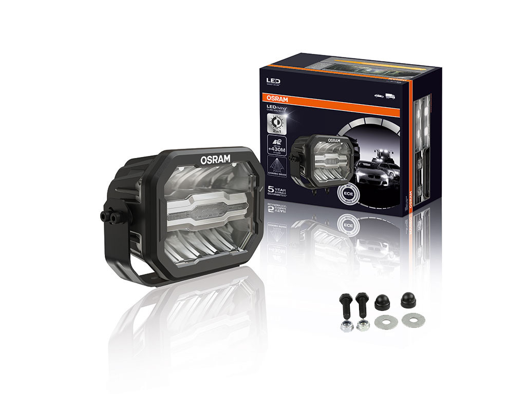 10 tuuman OSRAM LED-valokuutio MX240-CB / Combo Beam JA asennussarja - Front Runner