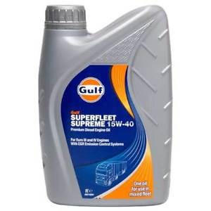 GULF SUPERFLEET SUPREME 15W40, 1L