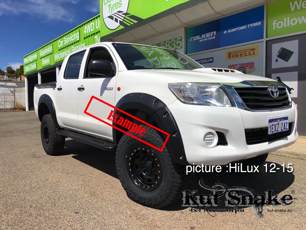 Lokasuojan levike, Toyota Hilux Vigo 05-12