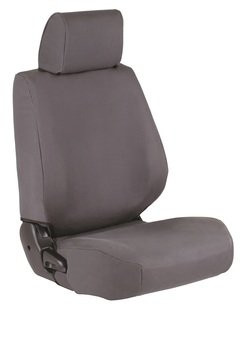 Canvas seat cover front
