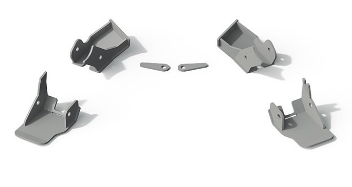 Pohjapanssari, alatukivarret, Wrangler JL