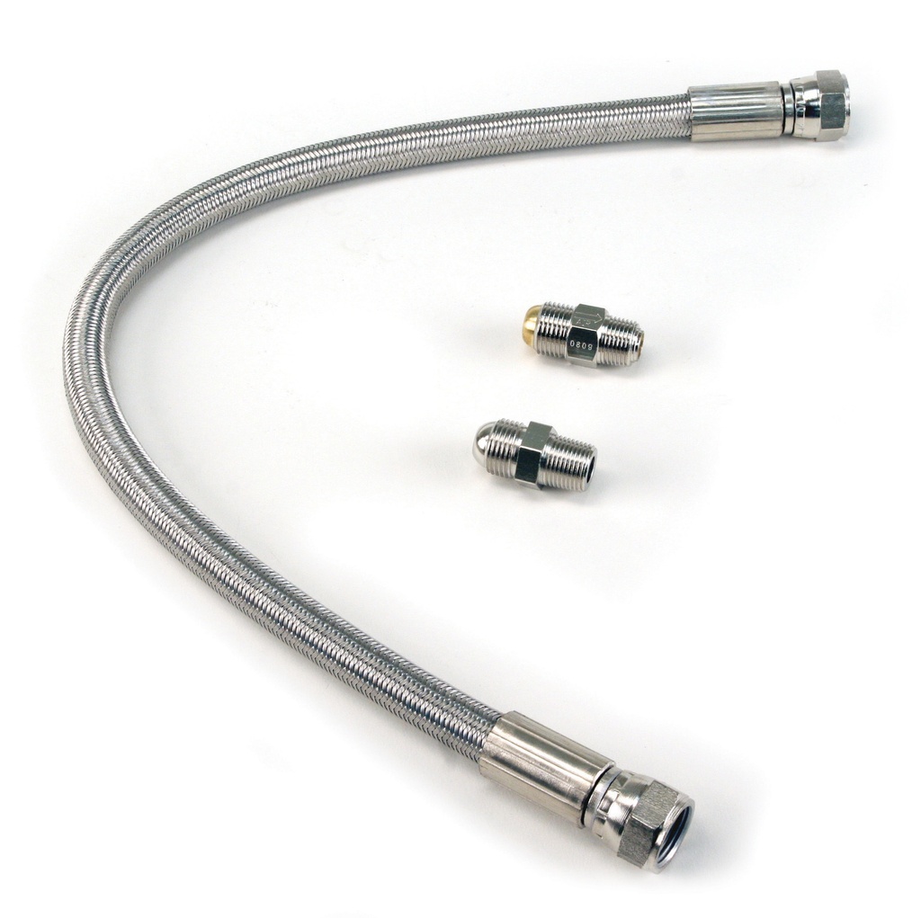 24" RuostumatonT-punottu PTFE-tuloletku