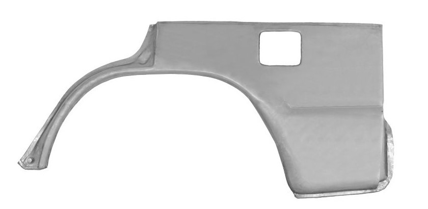 Takalokasuojan korjauspala Vasen