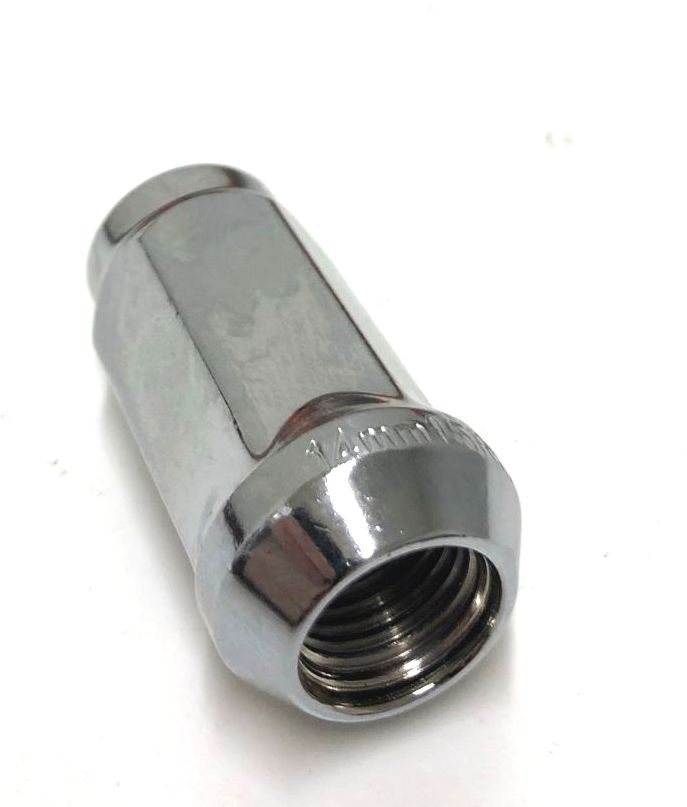 Pyörän mutteri M14x1.5 19-avain pitkä