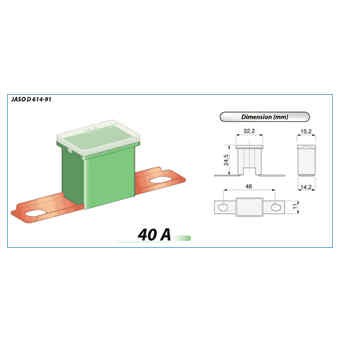 PÄÄSULAKE 40A VIHREÄ