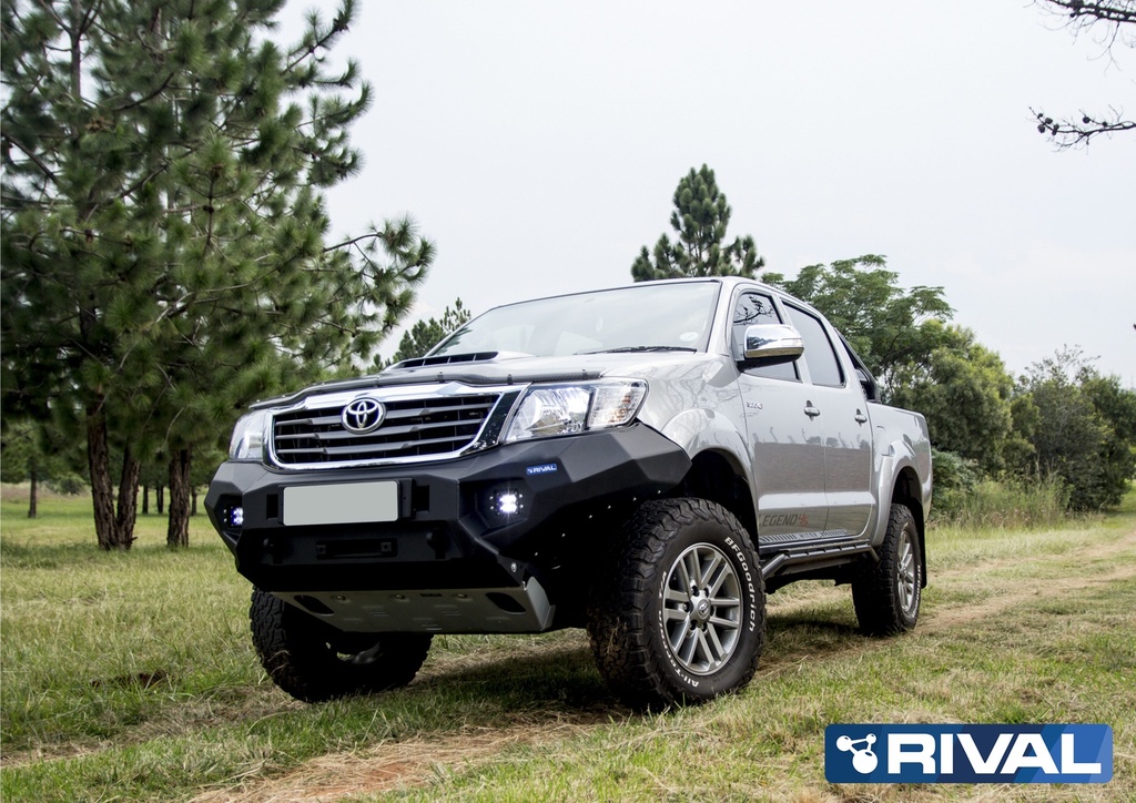 Hilux Vigo 2011-2015 AL Front Bumper-HighLight