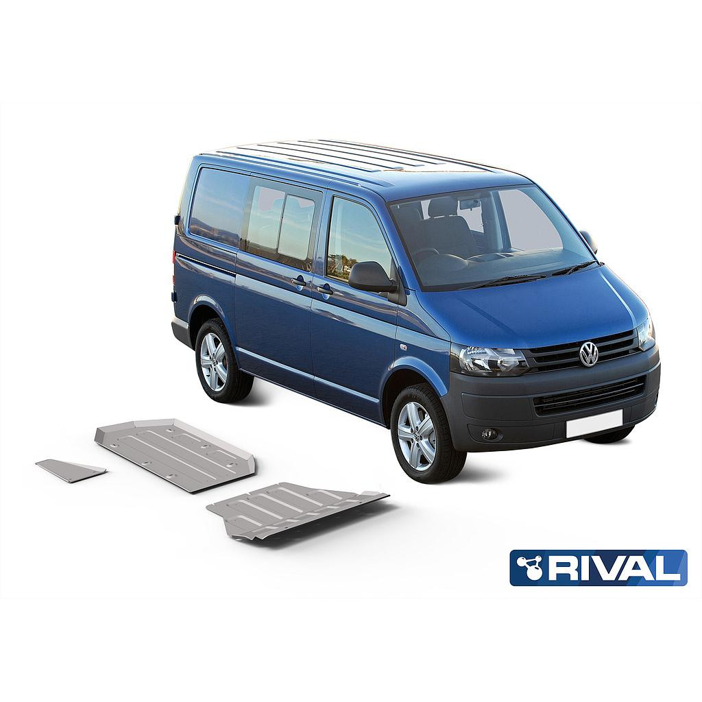 VW Trasnporter 2003-2015 Skidpalte Kit 6mm ALU