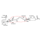 Center Exhaust Pipe J75