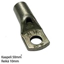 Kaapelikenkä, puristettava, 50 mm^2, 10 mm