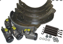 LWB front brake kit 4 cyl, SWB 1980 on 