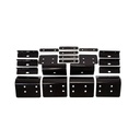 ROOF RACK MOUNTING FEET KIT SUITED FOR TOYOTA 200 SERIES LAND CRUISER