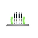 Ironman alustasarja, +40 mm, Pajero SWB 1308 mm vääntösauvoilla