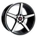 BARZETTA CAPITANO BLACK POLISHED 8.5x19 5/108 ET40 CB65.1