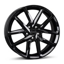 BORBET N BLACK GLOSS 7.5x18 5/112 ET50 CB57.1
