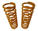 PAIR OF REAR SPRINGS +7,5 CM YELLOW