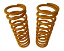 PAIR OF REAR SPRINGS +10 CM YELLOW
